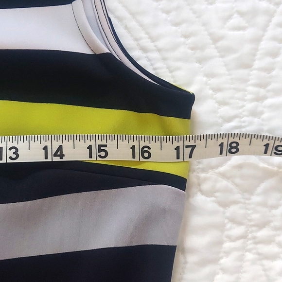Worthington Multi Striped Stretch Dress, Size Small, Like New - Picture 7 of 8